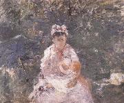 Berthe Morisot Lactation oil painting